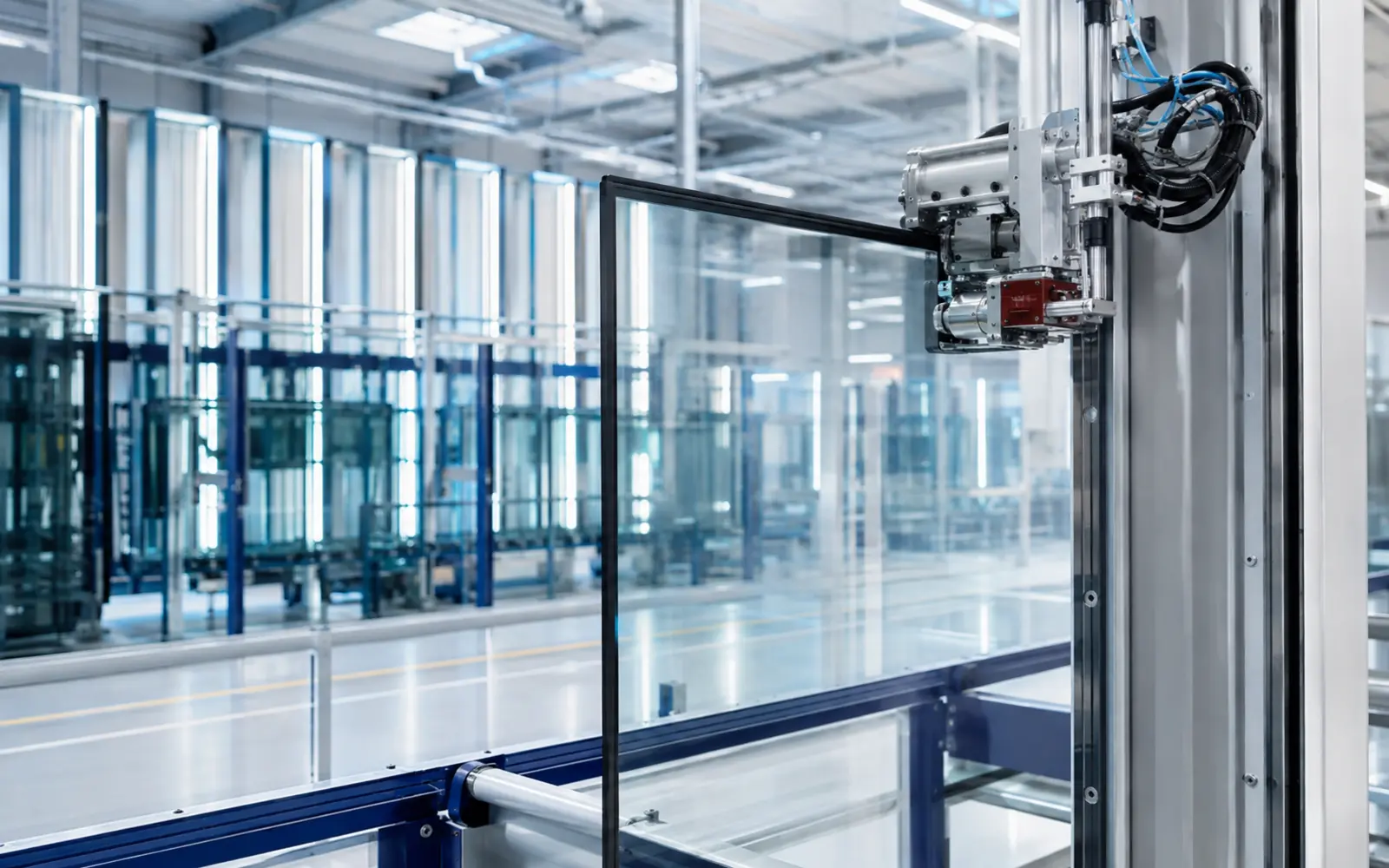 Application robotisée d’un joint TPS sur un vitrage