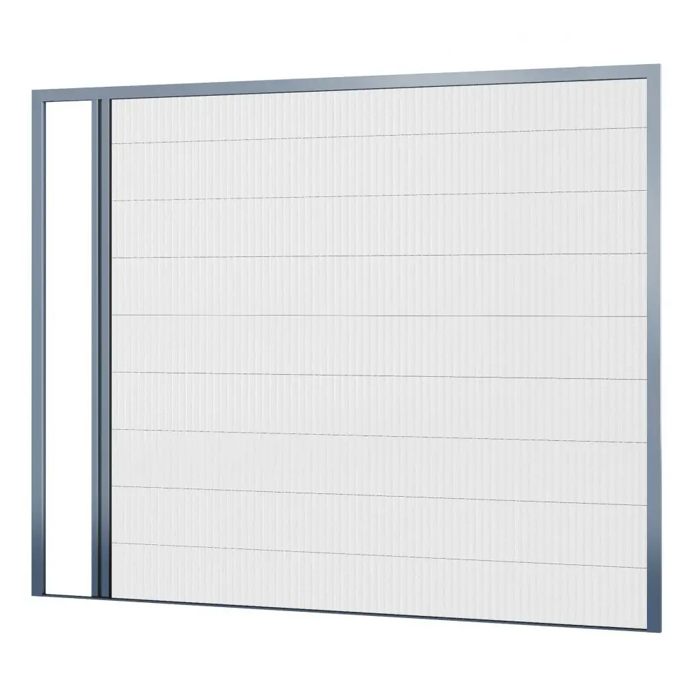 Détail de la toile et du profil d’une moustiquaire Aluprof